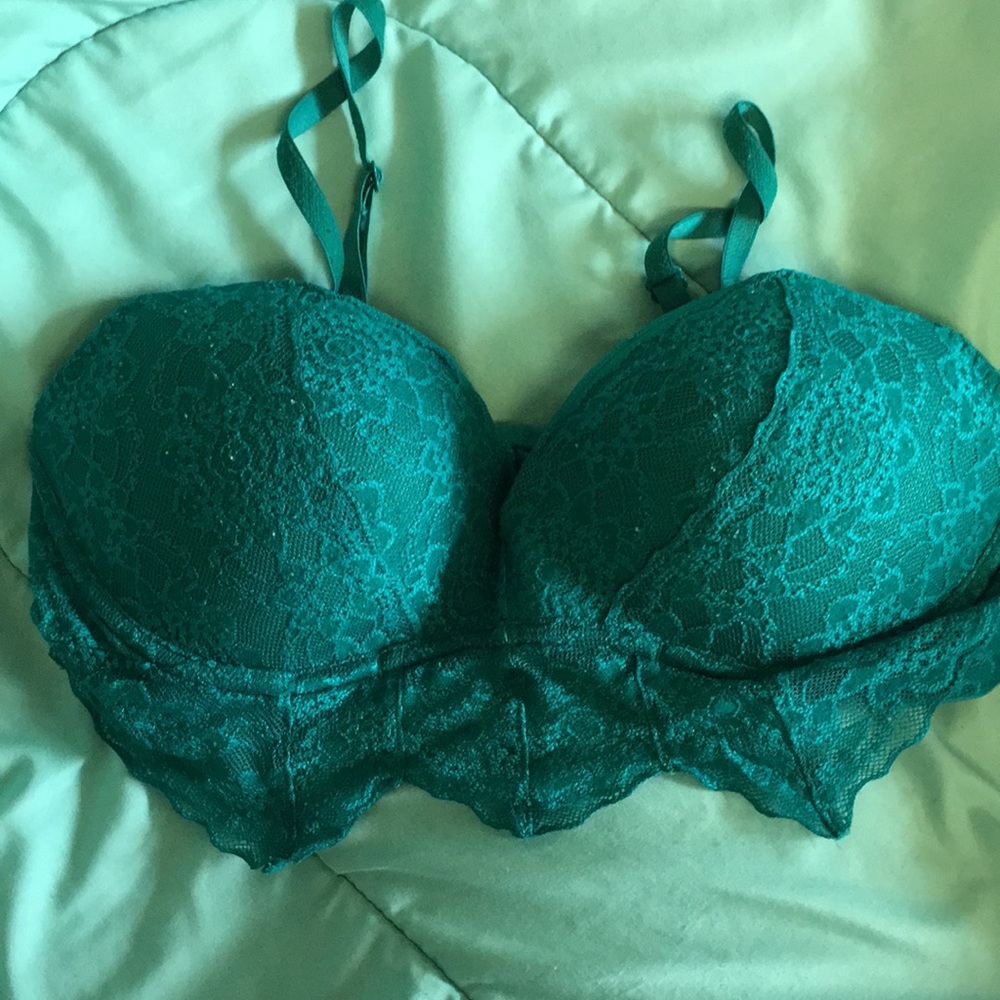 Pink Victoria Secret lace bralette